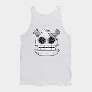 Head robot Tank Top